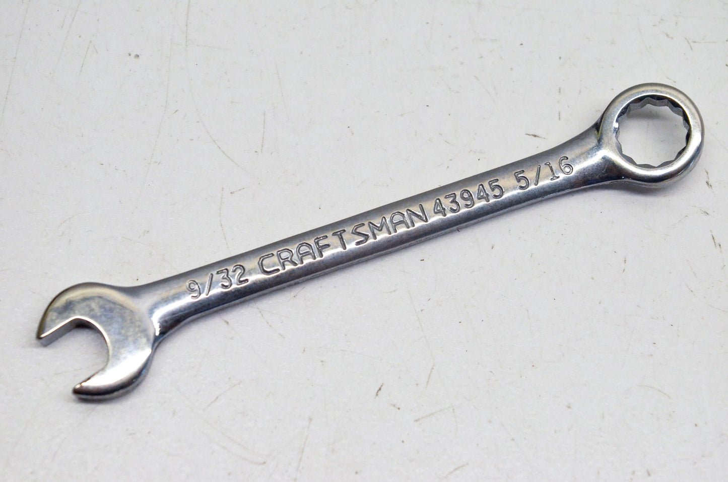 Craftsman 43945 9/32-5/16 Combination Wrench NOS