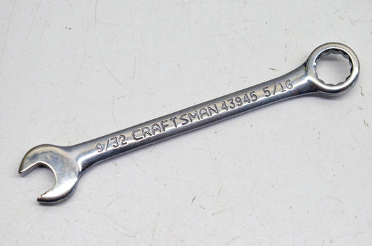 Craftsman 43945 9/32-5/16 Combination Wrench NOS