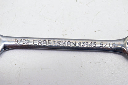 Craftsman 43945 9/32-5/16 Combination Wrench NOS