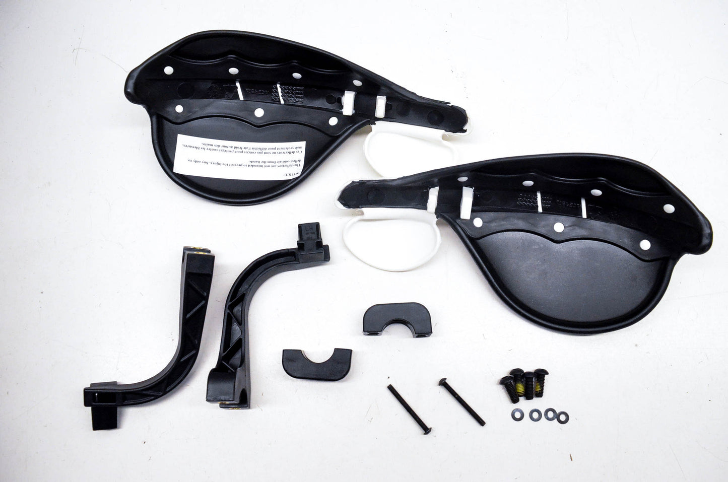 Aftermarket 860603000 Acerbis Black & White Handguard Kit NOS