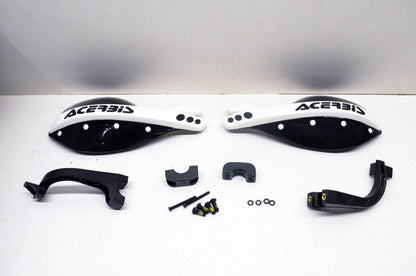 Aftermarket 860603000 Acerbis Black & White Handguard Kit NOS