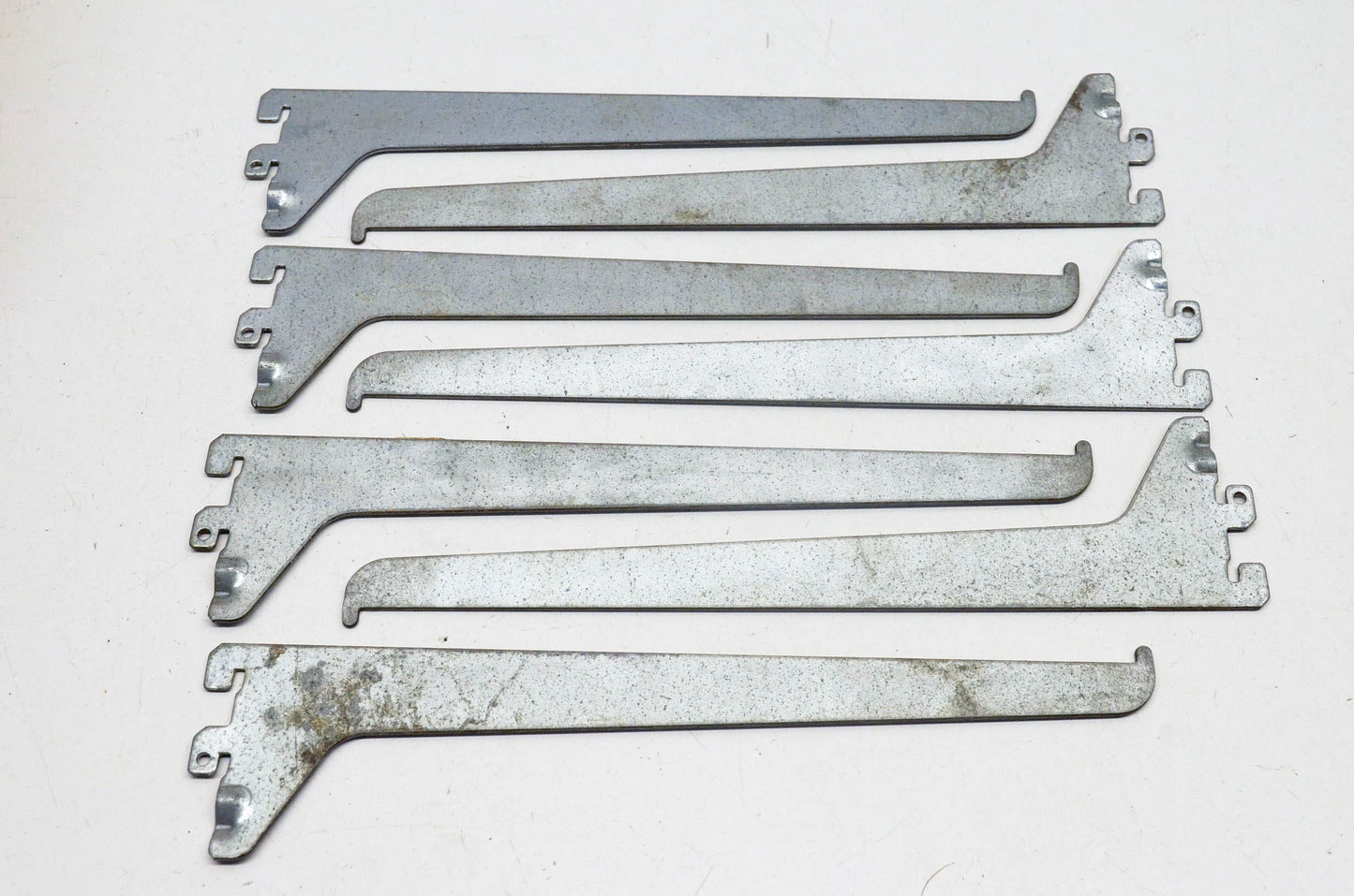 Aftermarket Utility Shelf Brackets 10" .25 .40 cm Qty 7 NOS