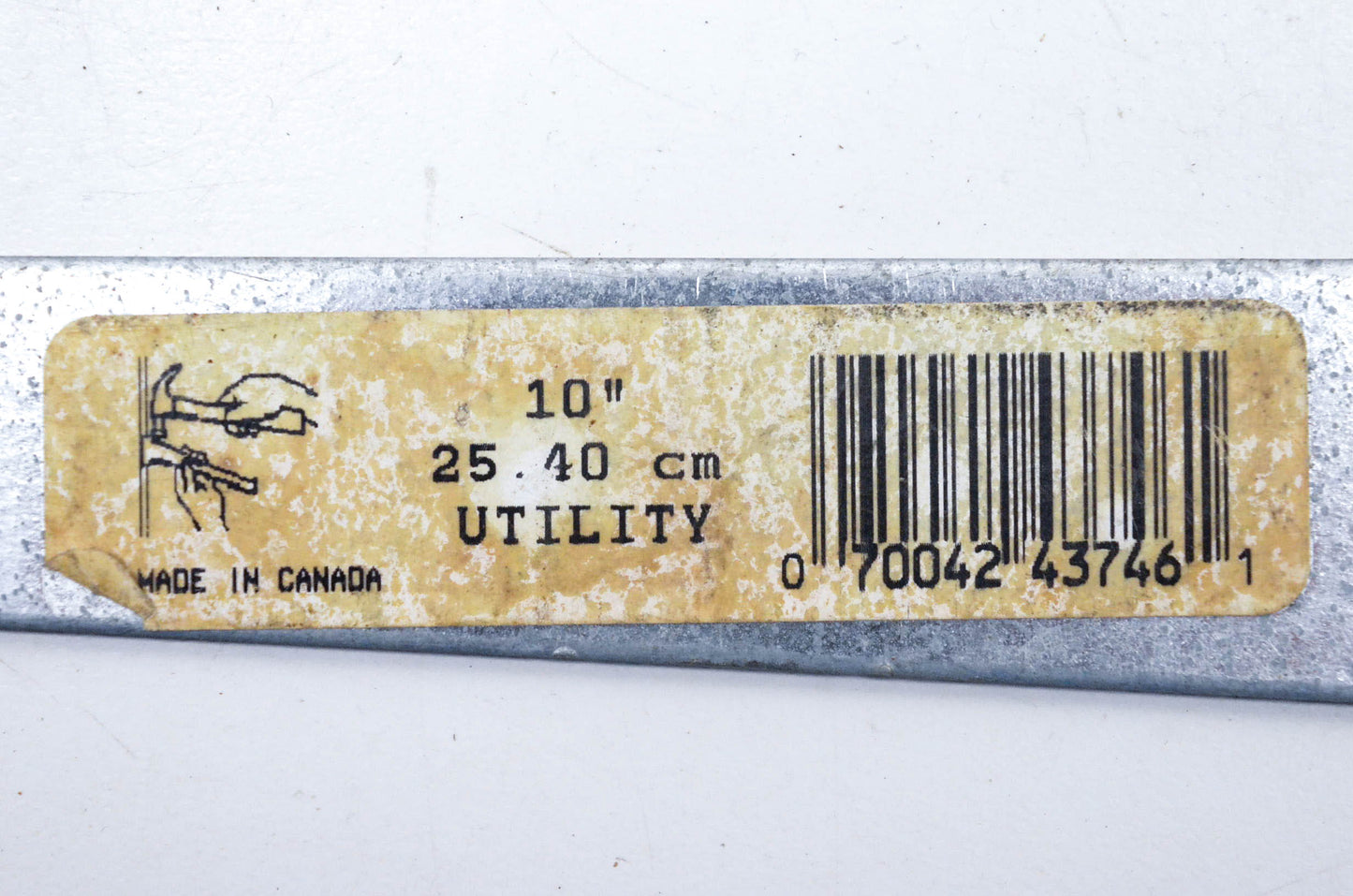 Aftermarket Utility Shelf Brackets 10" .25 .40 cm Qty 7 NOS