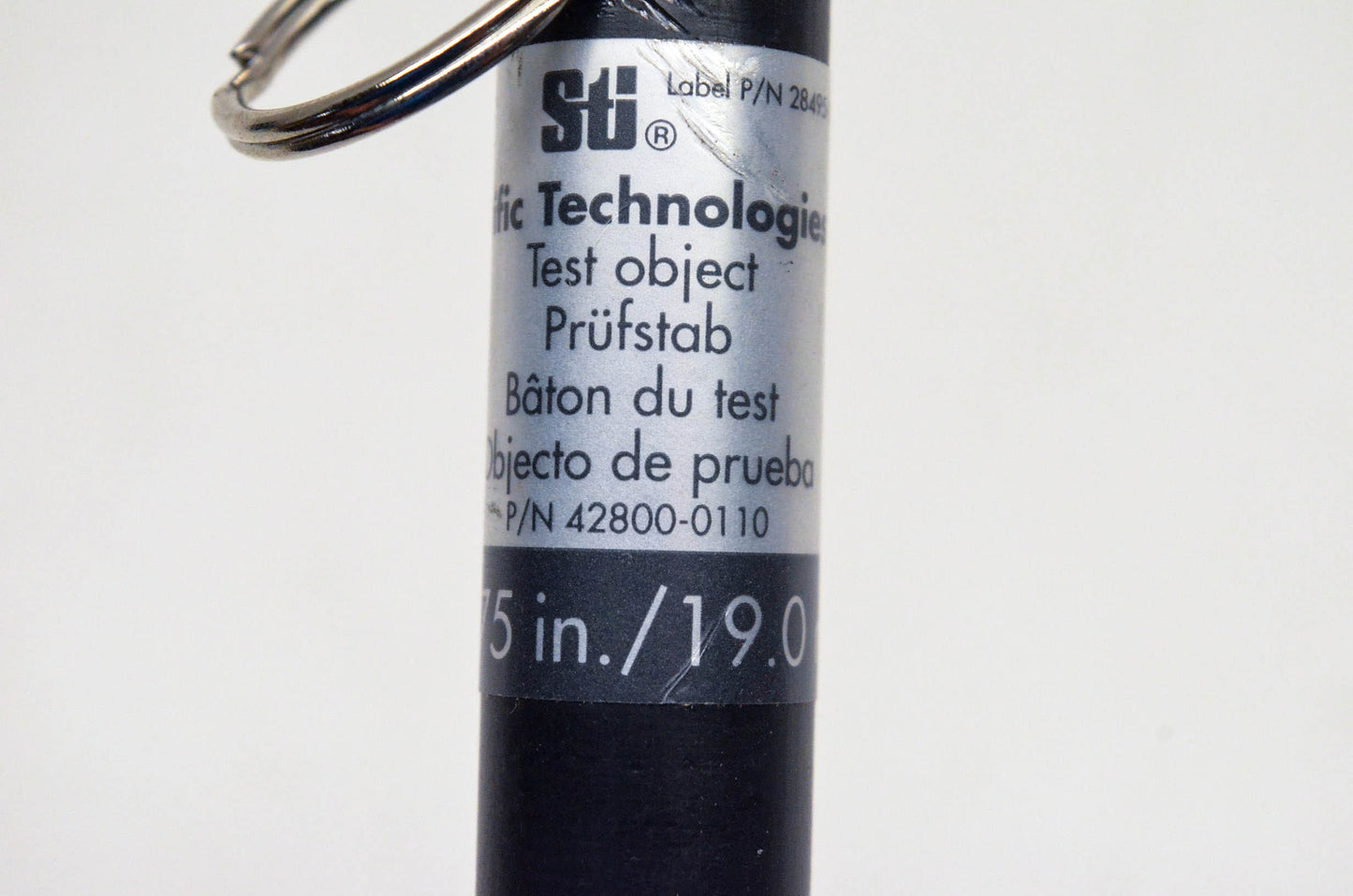 STI 42800-0110 Test Object .75/19.0mm NOS