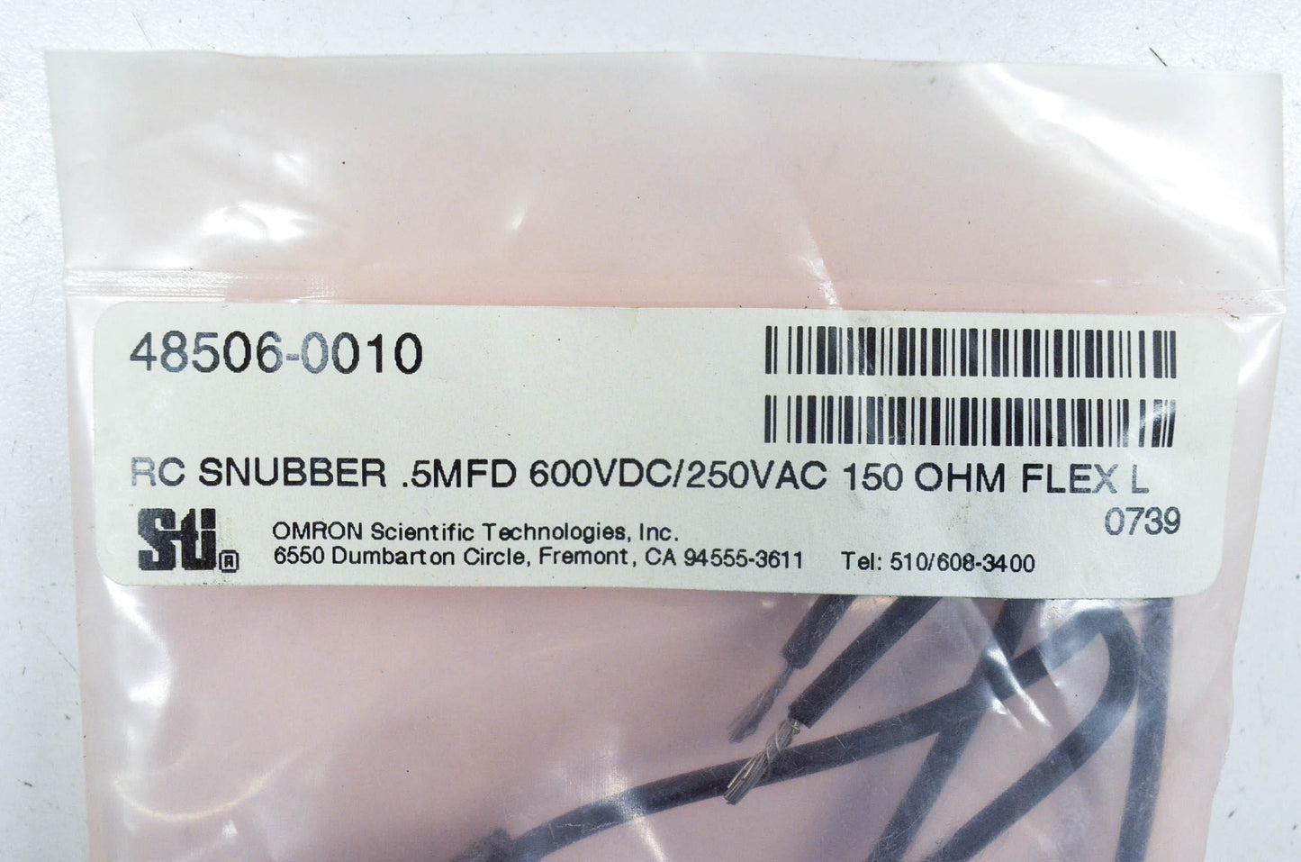 STI 48506-0010 RC Snubbers Qty 2 NOS