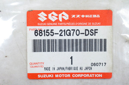 New OEM Suzuki 68155-21G70-DSF Front Fender Tape NOS