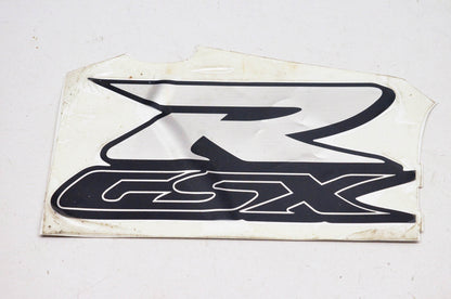 New OEM Suzuki GSX-R Silver & Black Decal NOS