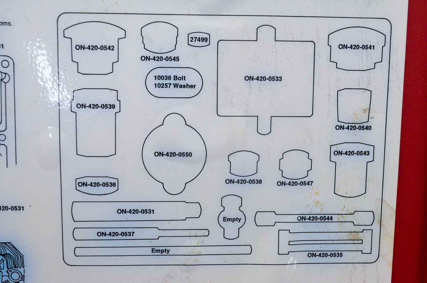 Wheel Horse ON-420-0556 Onan Engine Service Tool Kit