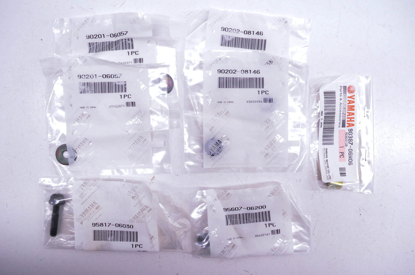 New OEM Yamaha 90891-60101-00 Rear Brake Reservoir Mount Kit NOS