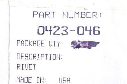 New OEM Arctic Cat 0423-046 Plastic Rivets Qty 5 NOS