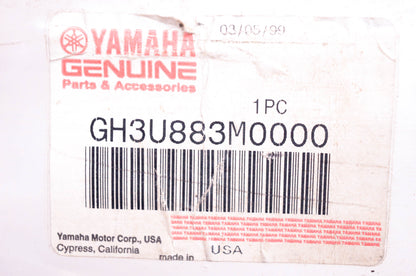New OEM Yamaha GH3-U883M-00-00 Red Sponson NOS