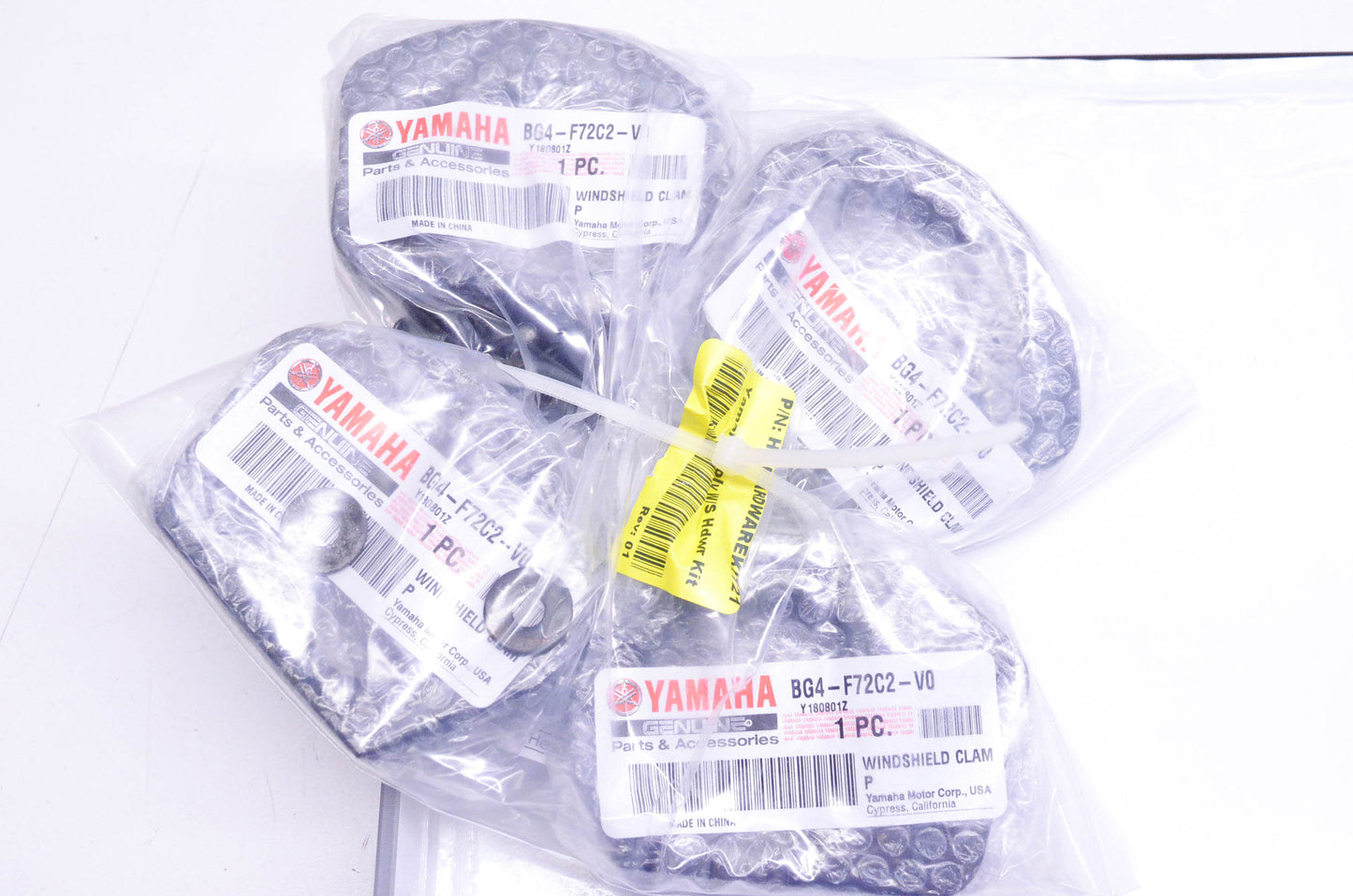 New OEM Yamaha BG4-F83J0-V0-00 Poly Windshield Kit NOS