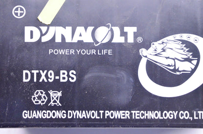 Dynavolt DTX9-BS Maintenance Free Battery Kit NOS