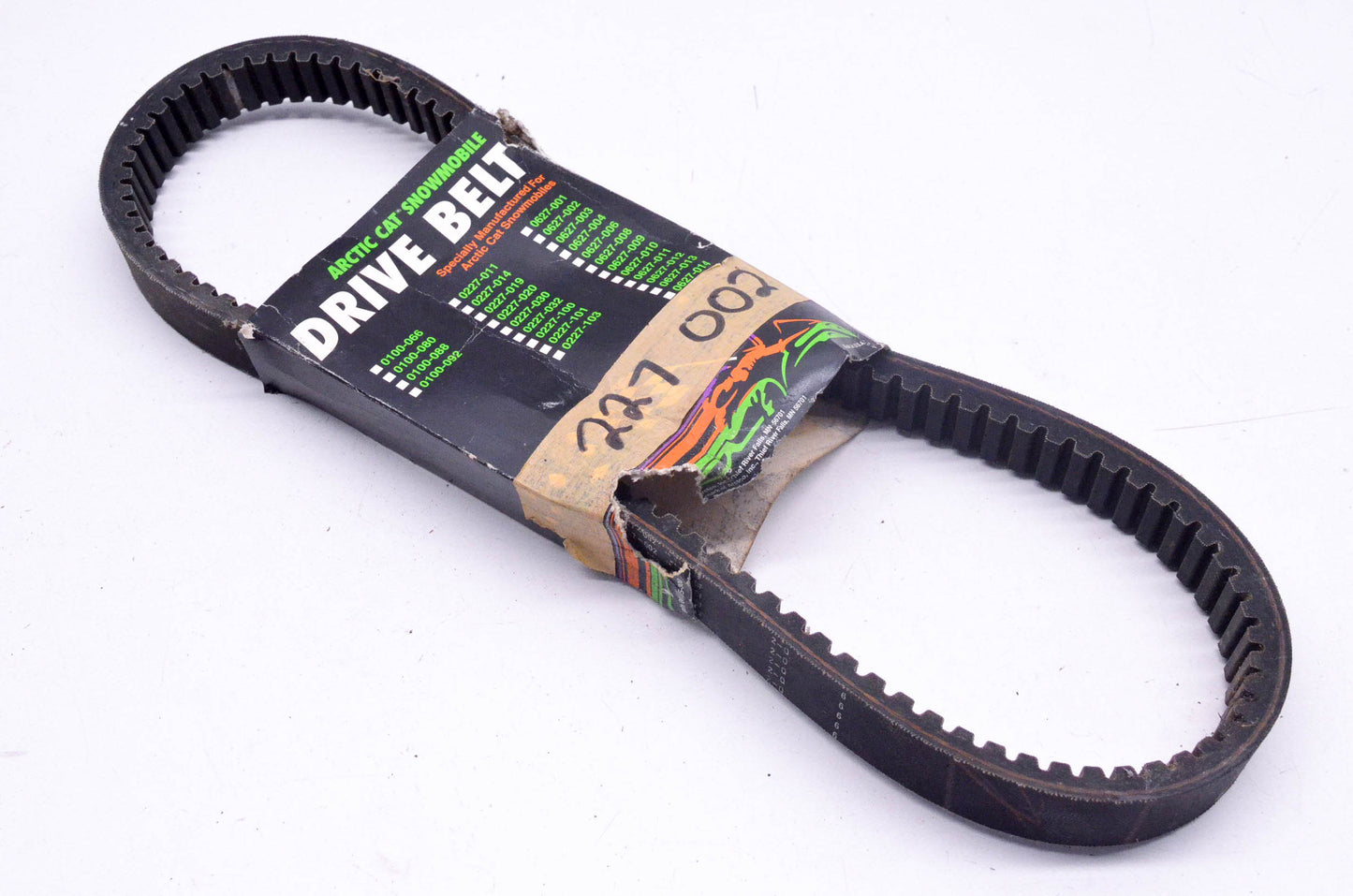 New OEM Arctic Cat 0227-002 Drive Belt NOS