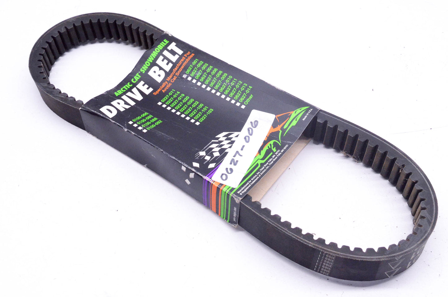 New OEM Arctic Cat 0627-006 Drive Belt NOS