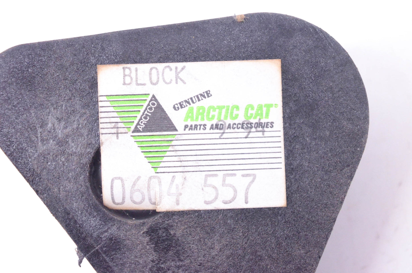 New OEM Arctic Cat 0604-557 Lefthand Spring Adjuster Block NOS