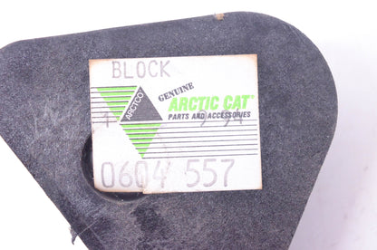 New OEM Arctic Cat 0604-557 Lefthand Spring Adjuster Block NOS