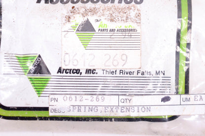 New OEM Arctic Cat 0612-269 Extension Spring NOS