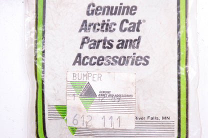 New OEM Arctic Cat 0612-111 Molded Rubber Bumper NOS