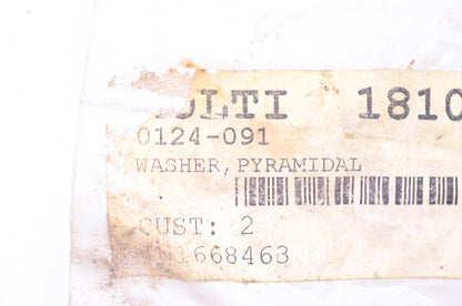 New OEM Arctic Cat 0124-091 Pyramidal Washer NOS
