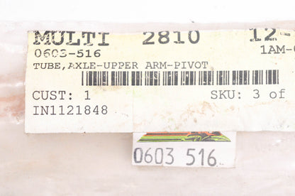 New OEM Arctic Cat 0603-516 Upper Arm Pivot Axle Tube NOS