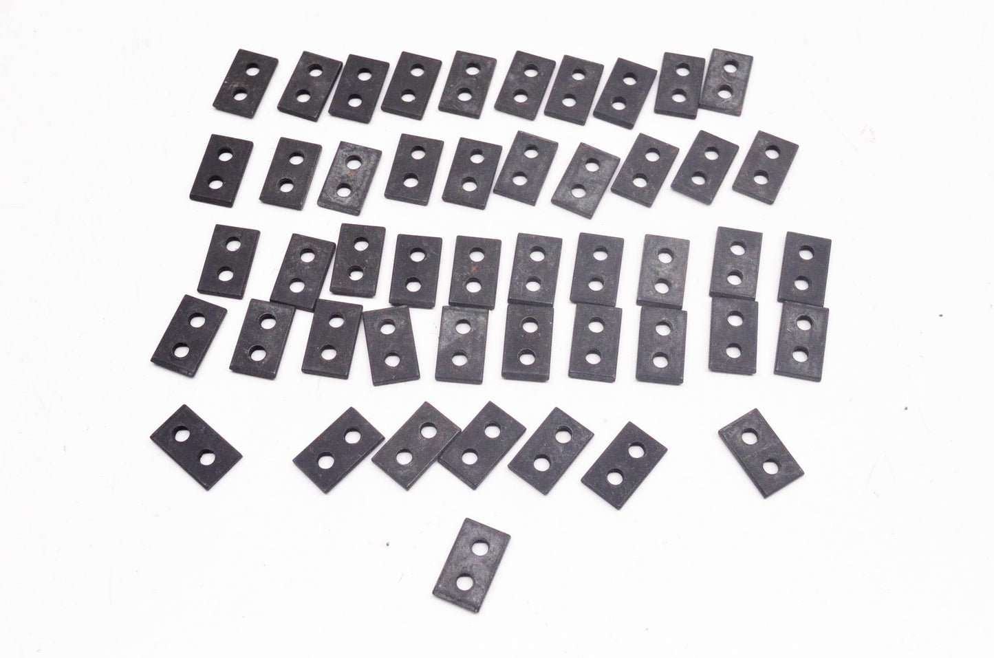 Woody's HP-3100 Double Gold Digger Hooker Stud Plates 1"x5/8" Kit NOS