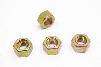 New OEM Arctic Cat 0123-917 Lefthand Thread 3/8-24 Hex Nuts Qty 4 NOS