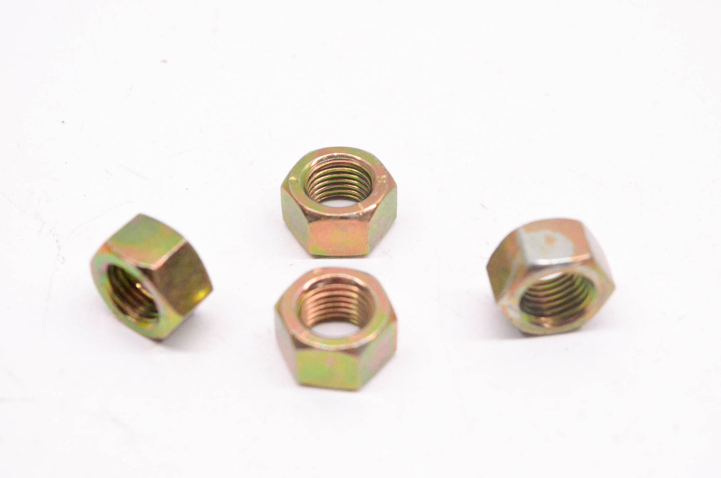 New OEM Arctic Cat 0123-917 Lefthand Thread 3/8-24 Hex Nuts Qty 4 NOS