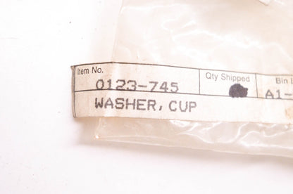 New OEM Arctic Cat 0123-745 Cup Washer NOS