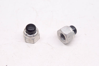 New OEM Arctic Cat 0123-108 Nylon Cap 1/4-20 Nuts Qty 2 NOS