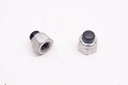 New OEM Arctic Cat 0123-108 Nylon Cap 1/4-20 Nuts Qty 2 NOS