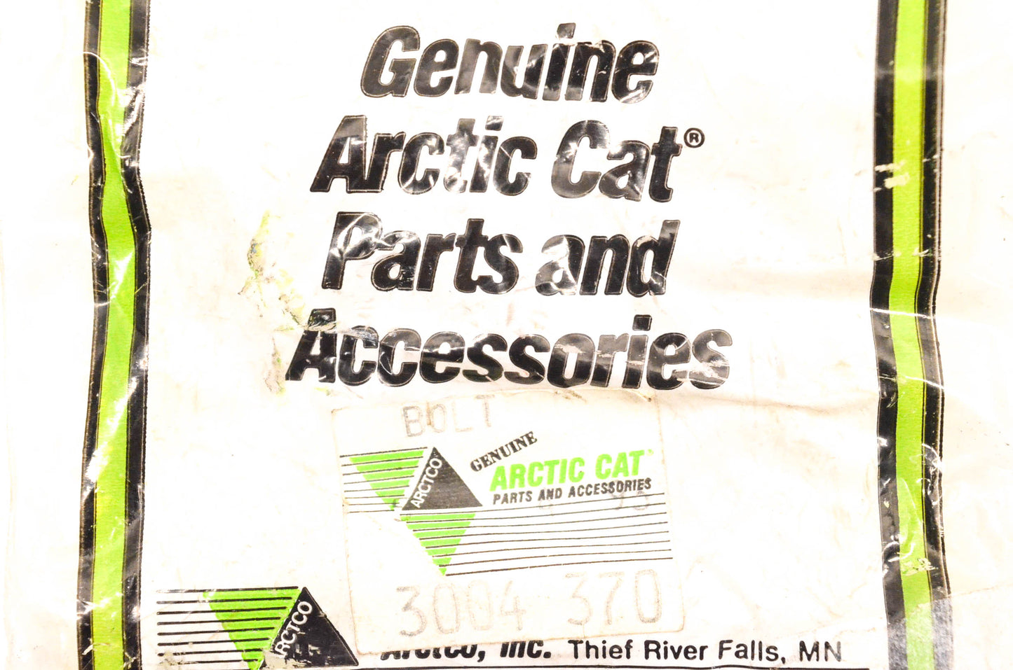 New OEM Arctic Cat 3004-370 Bolt NOS
