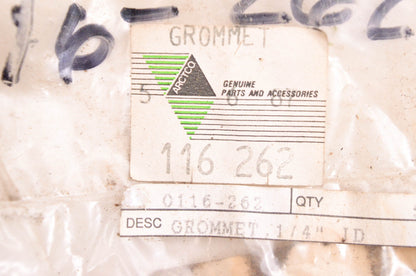New OEM Arctic Cat 0116-262 Grommet NOS