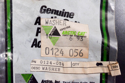 New OEM Arctic Cat 0124-056 Washers Qty 2 NOS