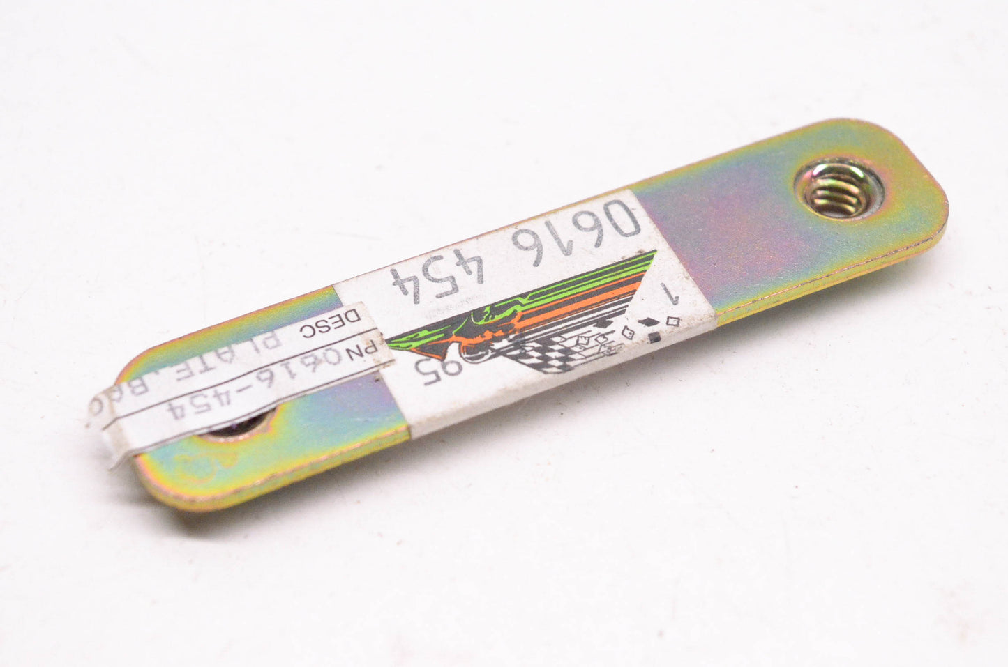 New OEM Arctic Cat 0616-454 Hood Hinge Backing Plate NOS
