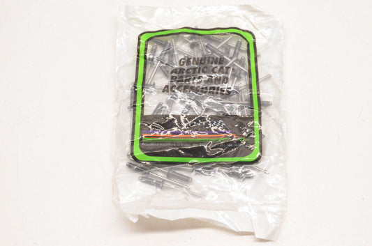 New OEM Arctic Cat 8060-508 Black SS6LF Rivets Qty 50 NOS