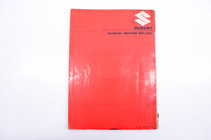 OEM Suzuki 1970 MT50 Service Manual