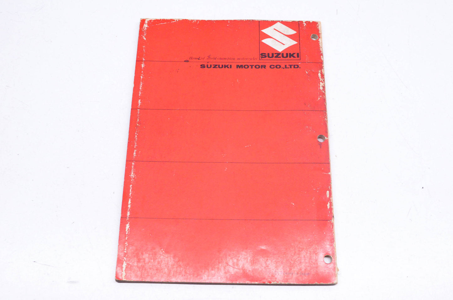 OEM Suzuki HY026-31 1970 MT50 Service Manual