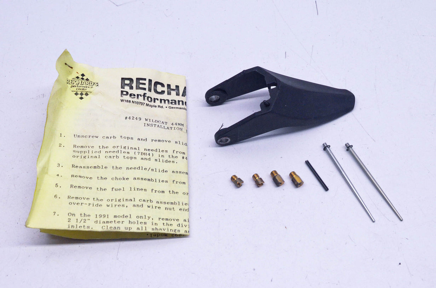 Reichard's Performance Center 4249 Wildcat 44mm Powerjet Carburetor Kit NOS