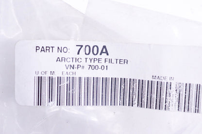 LLP 700A, 07-700-01 Inline Filter NOS
