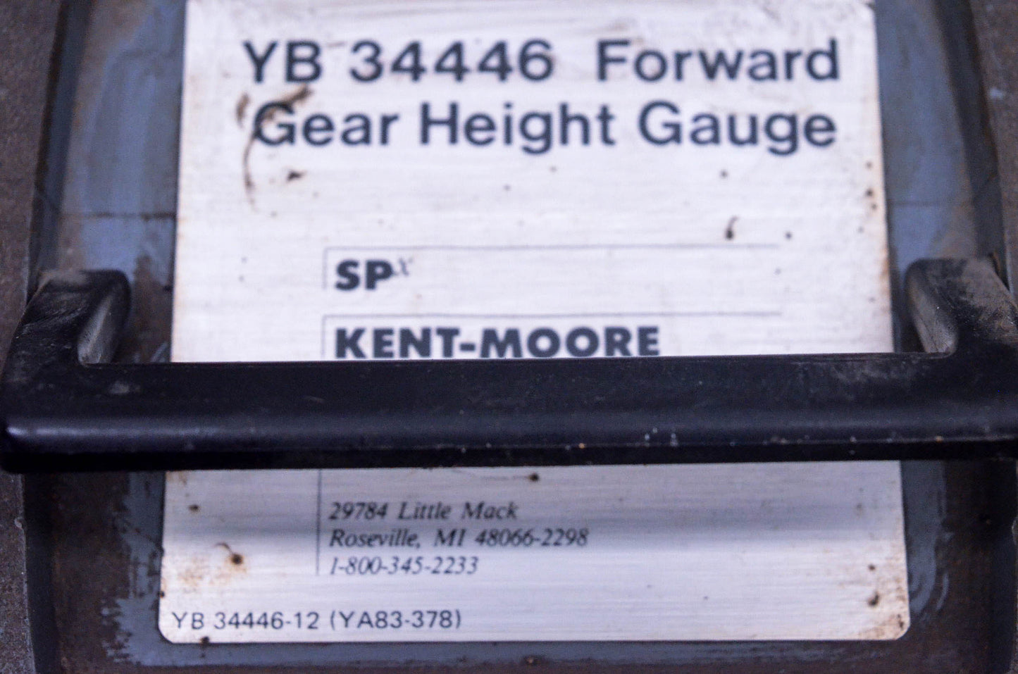 Kent-Moore YB-34446-12 Forward Gear Height Gauge Kit NOS