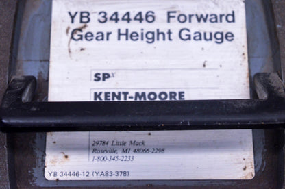 Kent-Moore YB-34446-12 Forward Gear Height Gauge Kit NOS