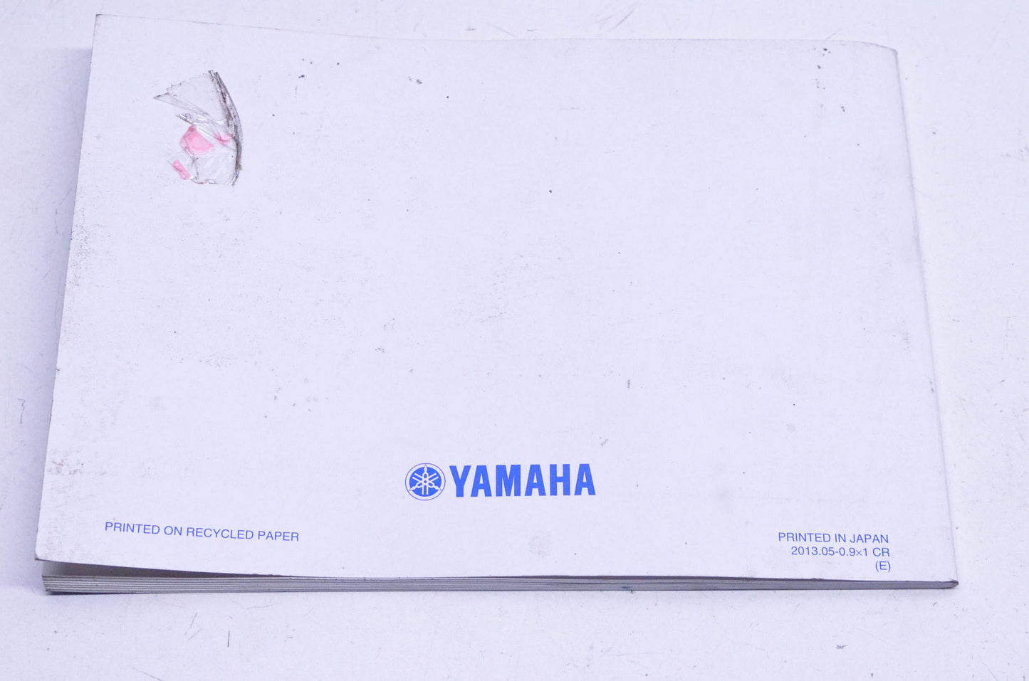 OEM Yamaha LIT-11626-27-28 XVS13CTE Owner's Manual