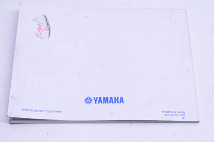 OEM Yamaha LIT-11626-27-28 XVS13CTE Owner's Manual