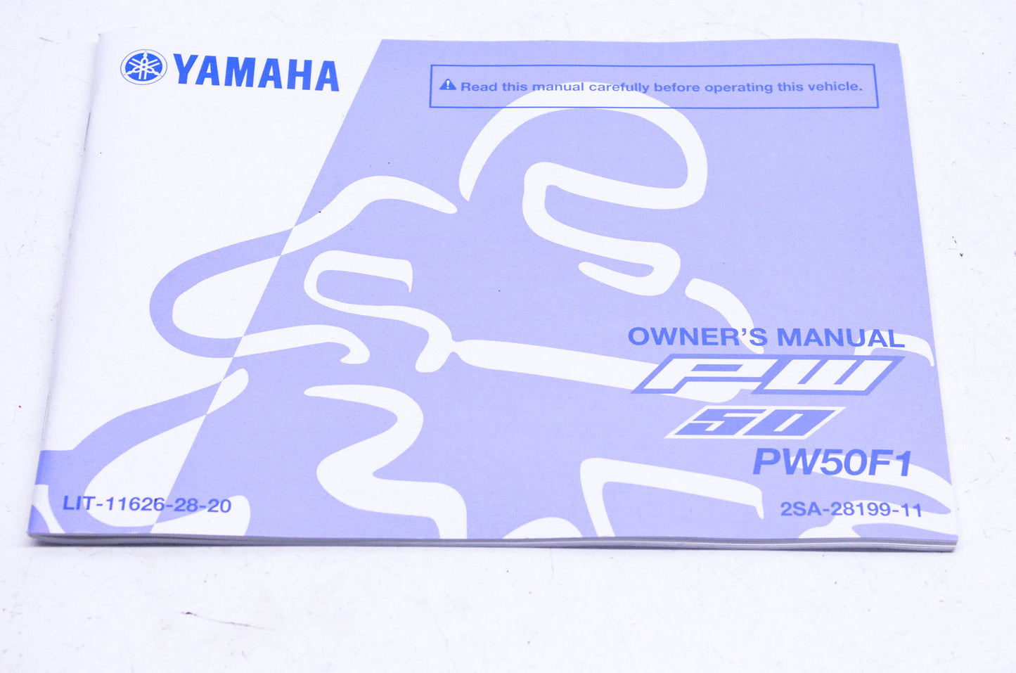 New OEM Yamaha LIT-11626-28-20 PW50F1 Owner's Manual NOS