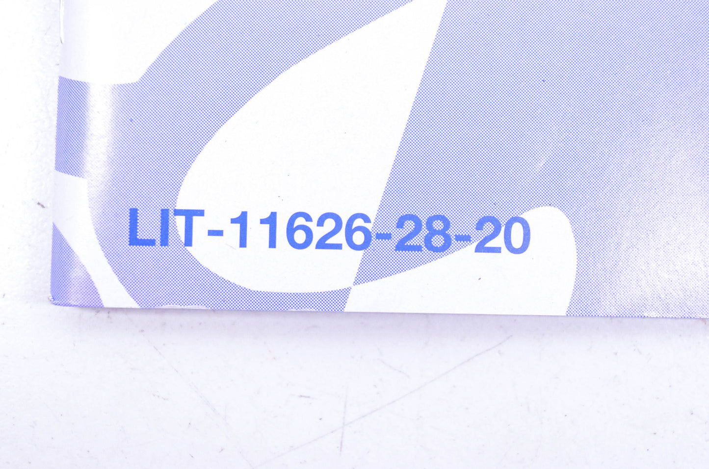 New OEM Yamaha LIT-11626-28-20 PW50F1 Owner's Manual NOS