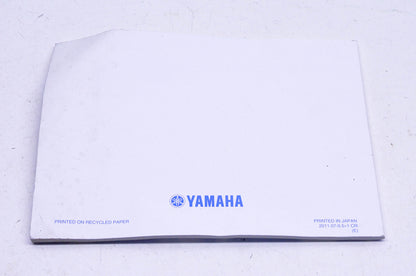 New OEM Yamaha LIT-11626-25-36 XVS13CTBc Owner's Manual NOS