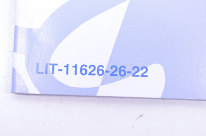 New OEM Yamaha LIT-11626-26-22 XVS13ADc Owner's Manual NOS