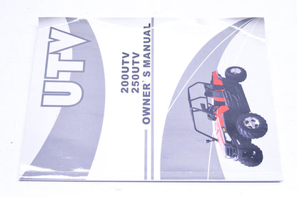 HiSUN UTV Owner's Manual With Tool Kit NOS