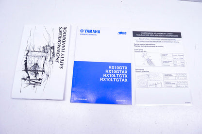 New OEM Yamaha LIT-12628-02-64 2008 RX10 Owner's Manual Kit NOS